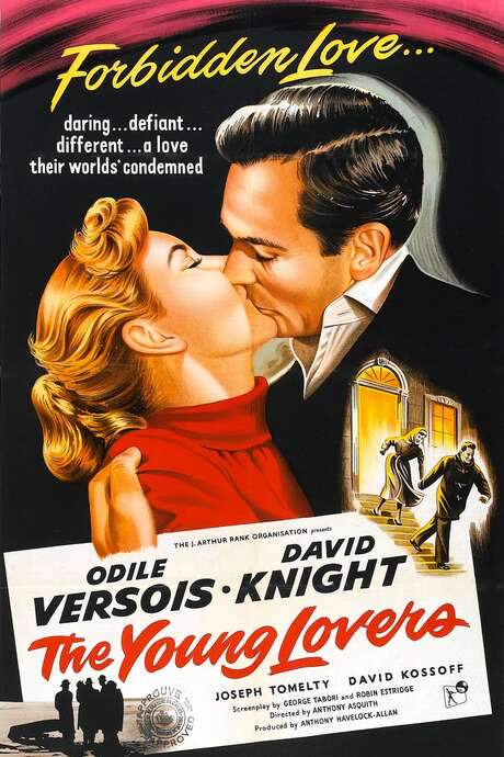The Young Lovers (1954) movie poster