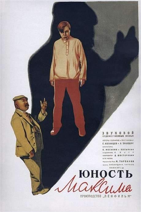 The Youth of Maxim (1935) movie poster