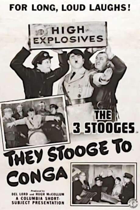 They Stooge to Conga (1943) movie poster