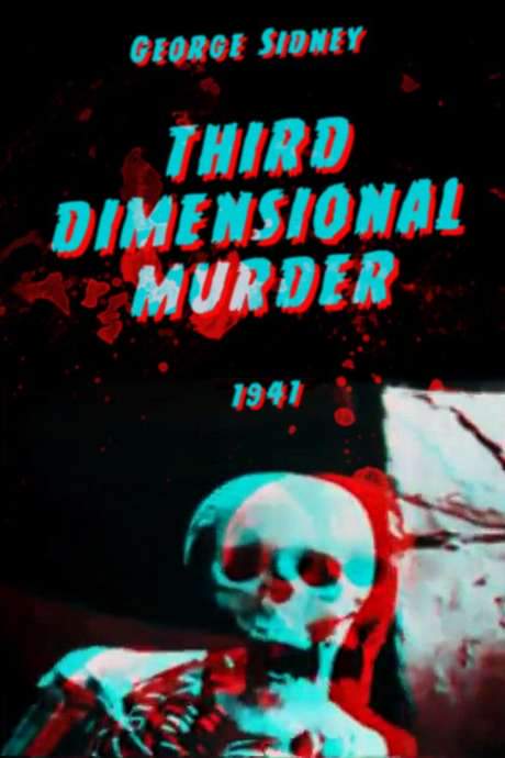 Third Dimensional Murder (1941) movie poster