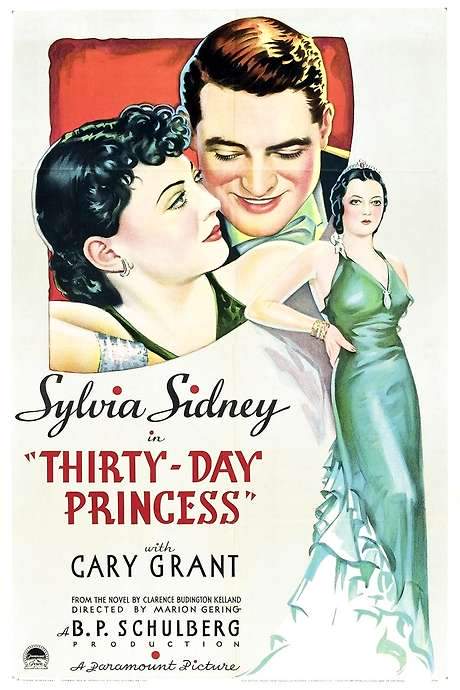 Thirty Day Princess (1934) movie poster