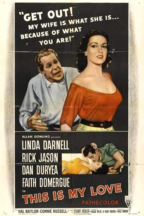 This Is My Love (1954) movie poster