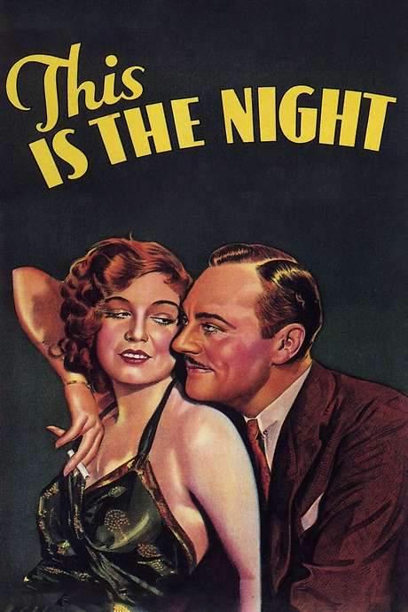 This Is the Night (1932) movie poster