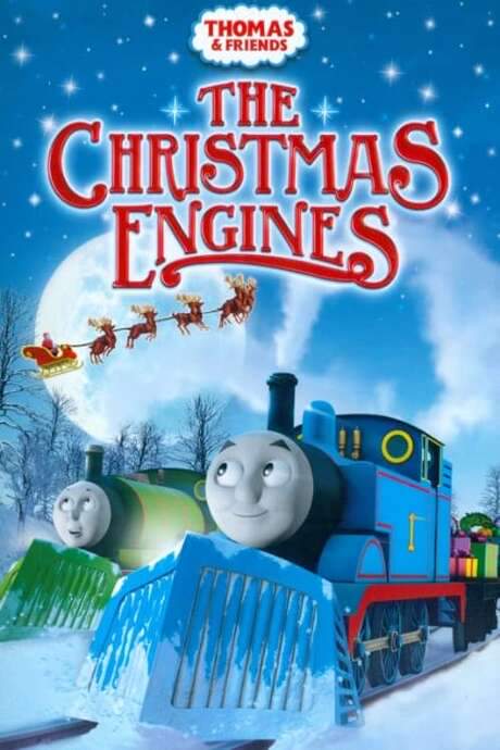 Thomas & Friends: The Christmas Engines (2014) movie poster