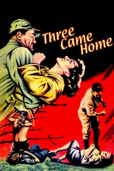 Three Came Home (1950) movie poster