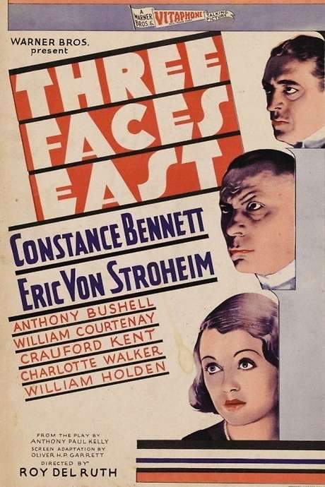 Three Faces East (1930) movie poster