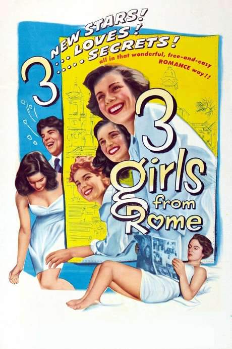 Three Girls from Rome (1952) movie poster