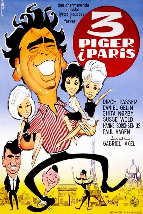 Three Girls in Paris (1963) movie poster