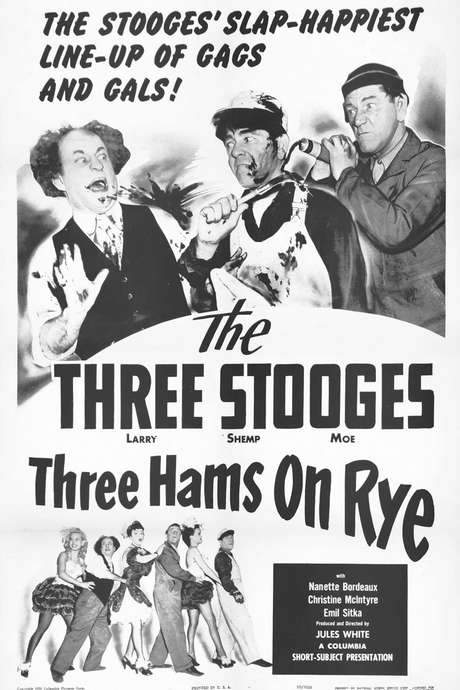 Three Hams on Rye (1950) movie poster