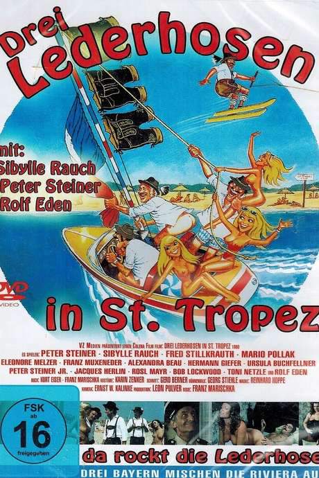 Three Lederhosen in St. Tropez (1980) movie poster