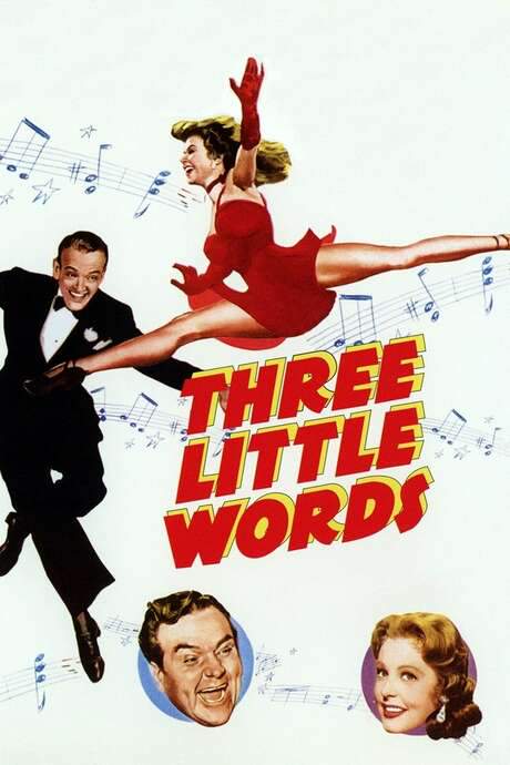 Three Little Words (1950) movie poster