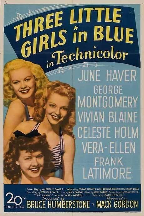Three Little Girls in Blue (1946) movie poster