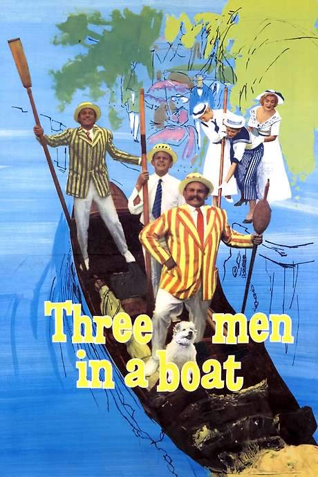 Three Men in a Boat (1956) movie poster