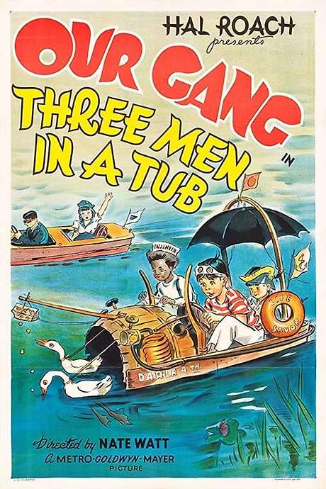 Three Men in a Tub (1938) movie poster