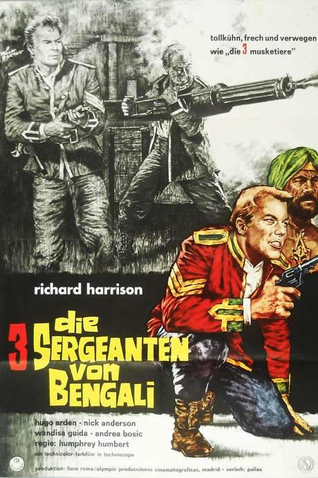 Three Sergeants of Bengal (1964) movie poster