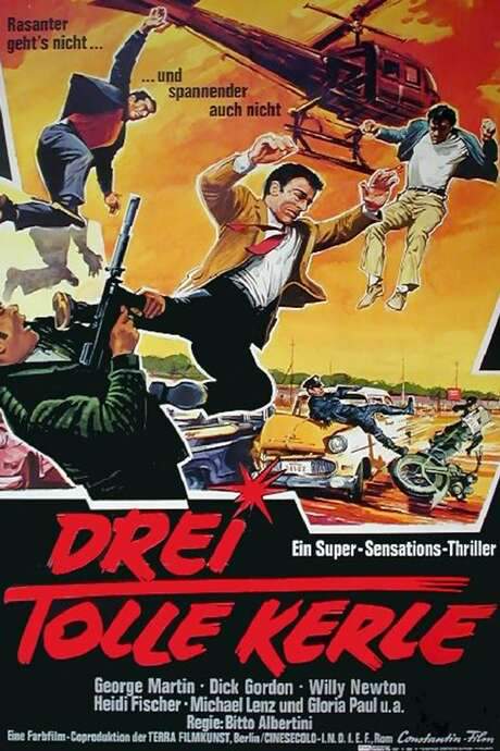 Three Supermen in Tokyo (1968) movie poster