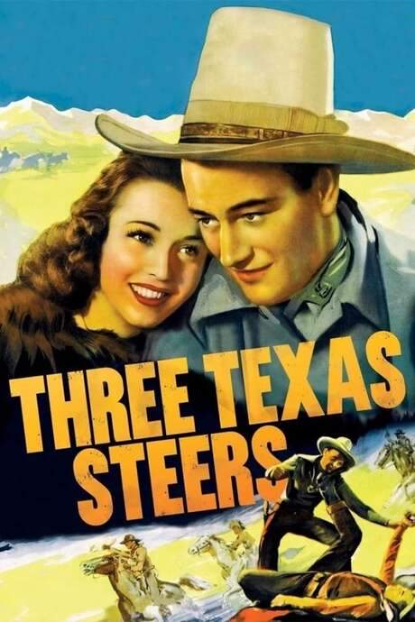 Three Texas Steers (1939) movie poster