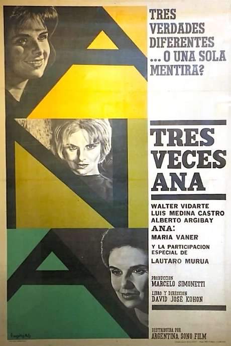 Three Times Ana (1961) movie poster