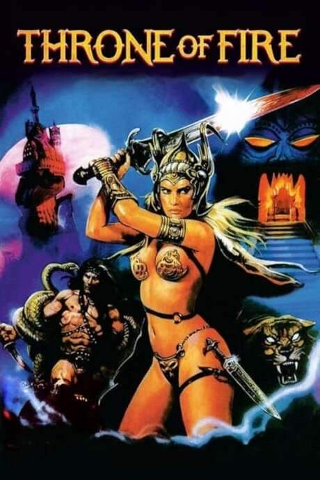 Throne of Fire (1983) movie poster