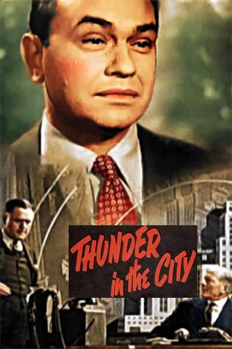 Thunder in the City (1937) movie poster
