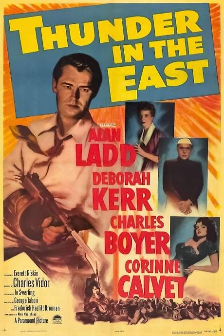 Thunder in the East (1952) movie poster