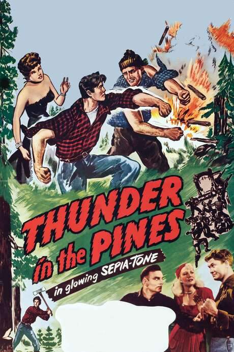 Thunder in the Pines (1948) movie poster
