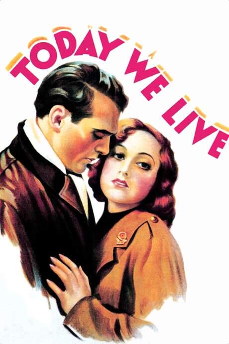 Today We Live (1933) movie poster