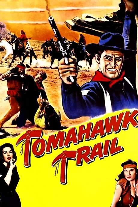 Tomahawk Trail (1957) movie poster
