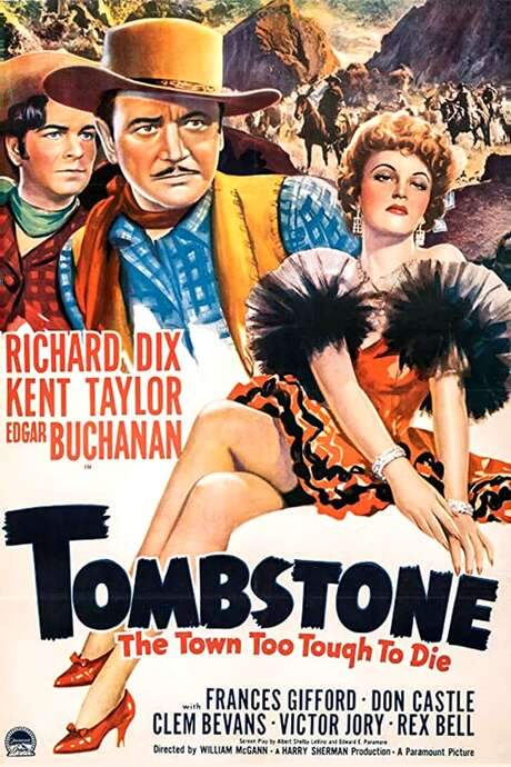 Tombstone: The Town Too Tough to Die (1942) movie poster