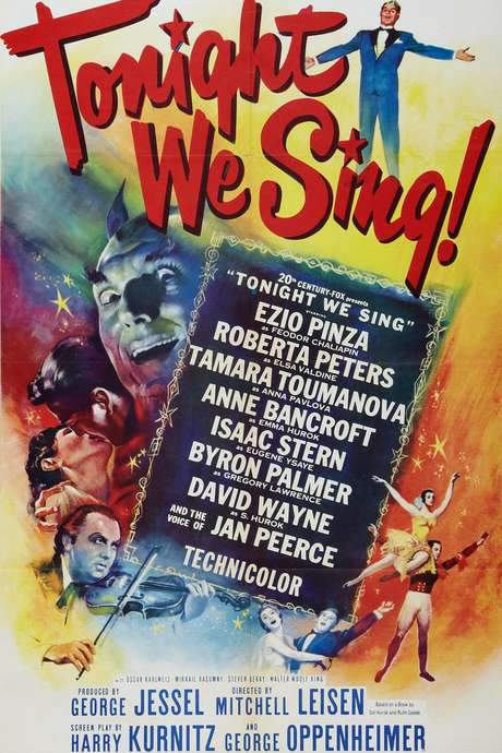 Tonight We Sing (1953) movie poster