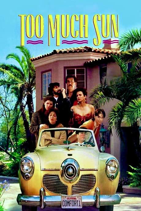 Too Much Sun (1990) movie poster