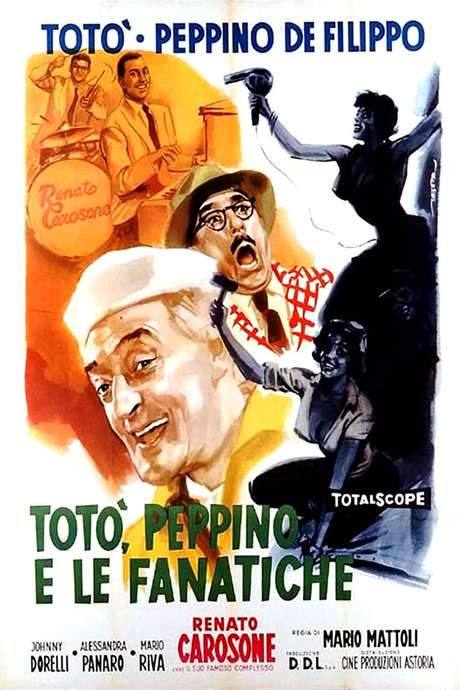 Totò, Peppino e le fanatiche (1958) movie poster
