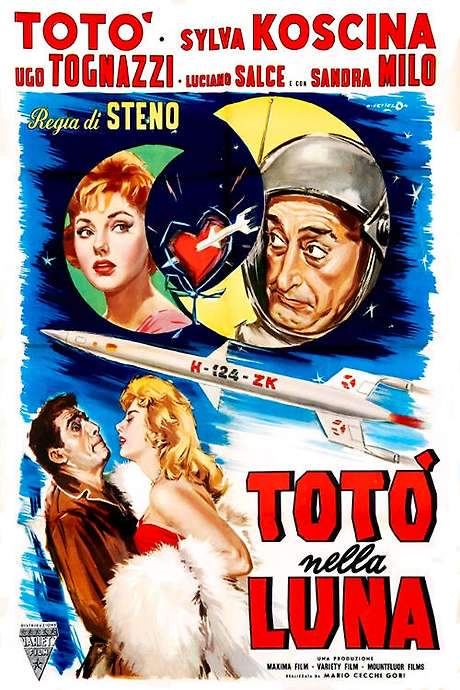 Totò in the Moon (1958) movie poster