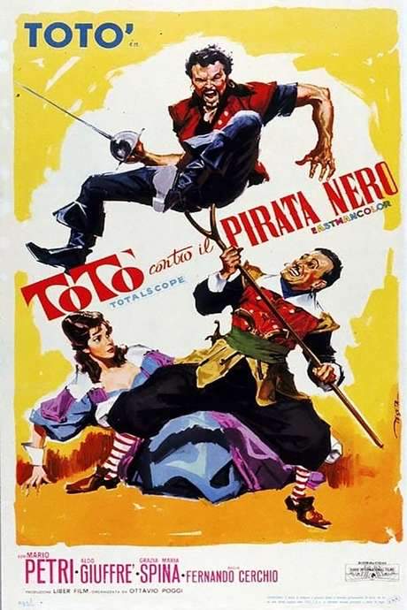 Totò versus the Black Pirate (1964) movie poster