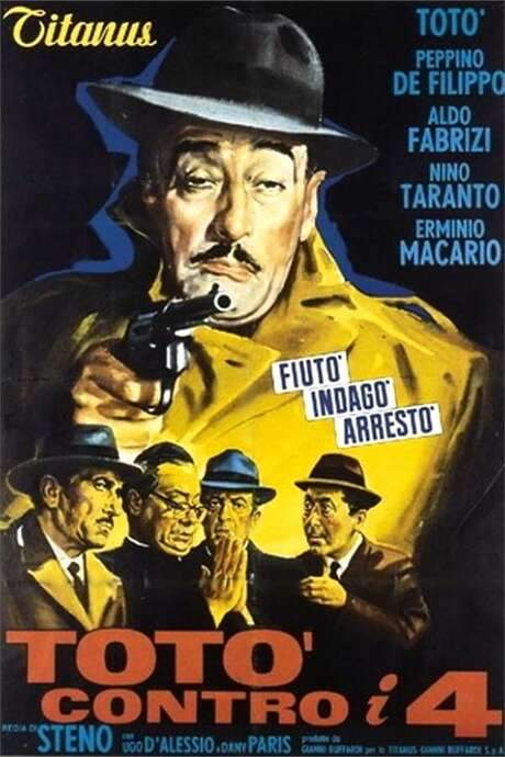 Totò vs the Four (1963) movie poster