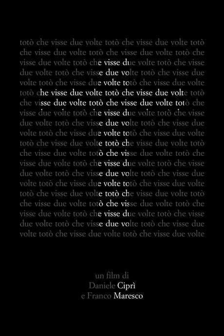 Toto Who Lived Twice (1998) movie poster