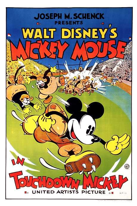 Touchdown Mickey (1932) movie poster