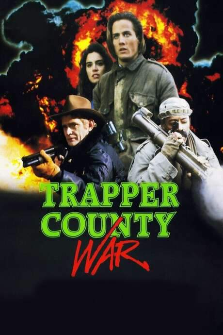 Trapper County War (1989) movie poster