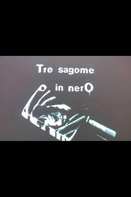 Tre sagome in nero (1985) movie poster
