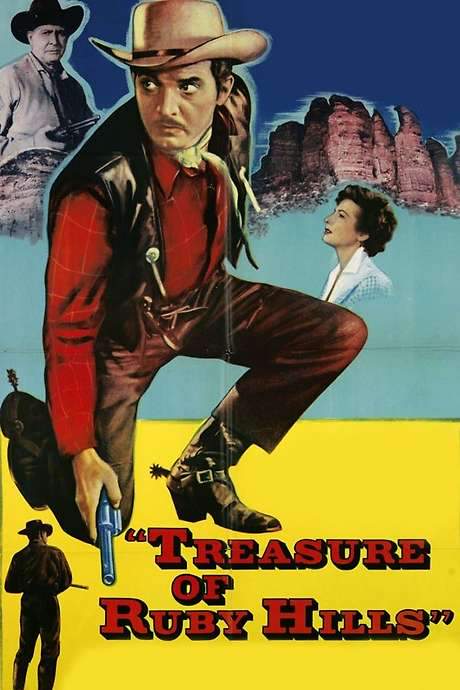 Treasure of Ruby Hills (1955) movie poster