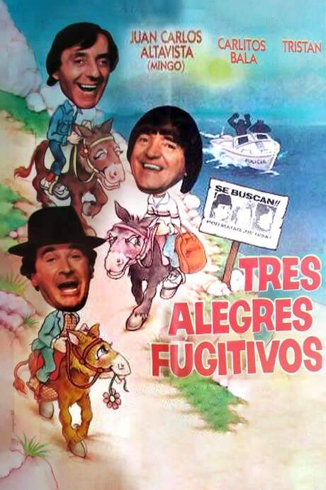 Tres alegres fugitivos (1988) movie poster