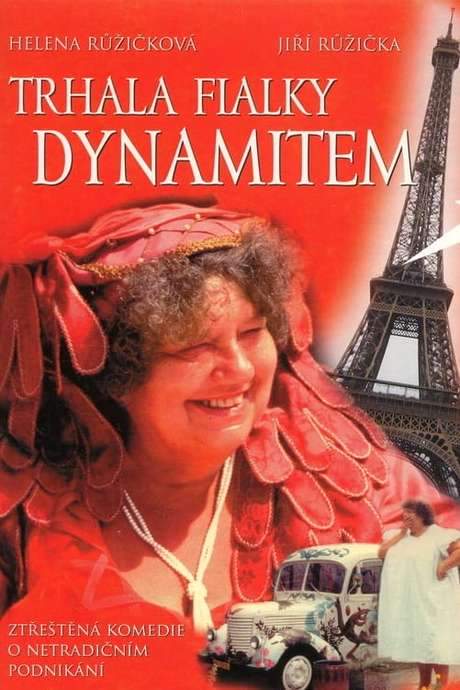 Trhala fialky dynamitem (1992) movie poster