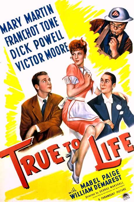 True to Life (1943) movie poster