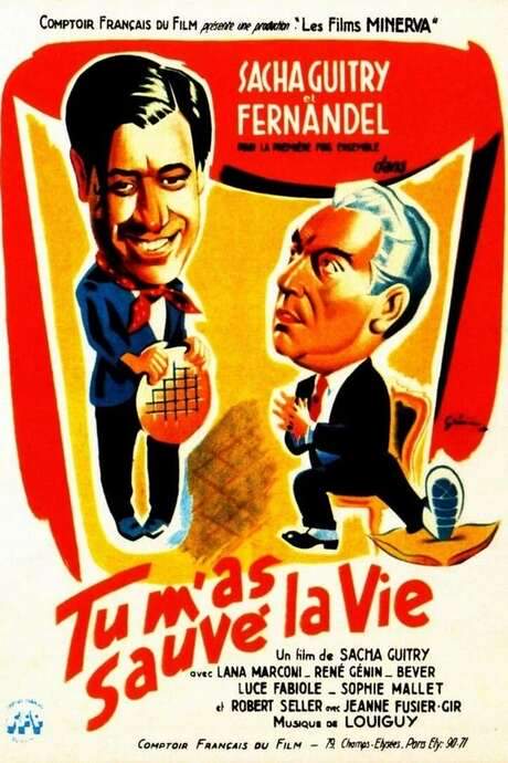 Tu m’as sauvé la vie (1950) movie poster
