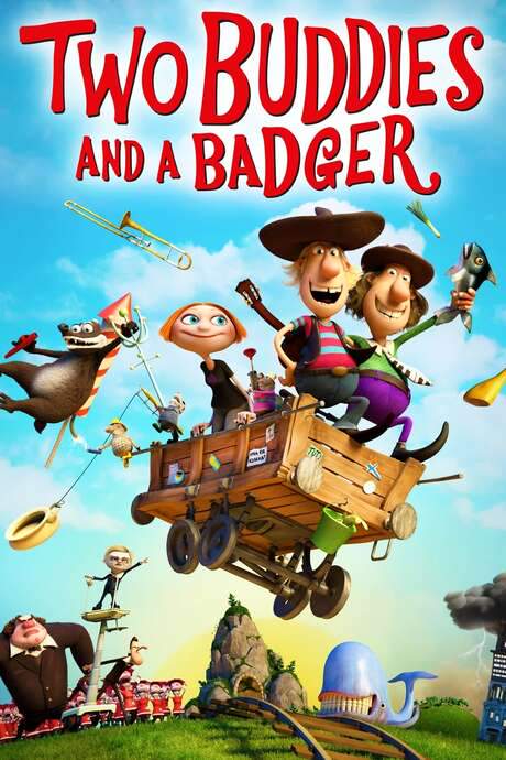 Two Buddies and a Badger (2015) movie poster