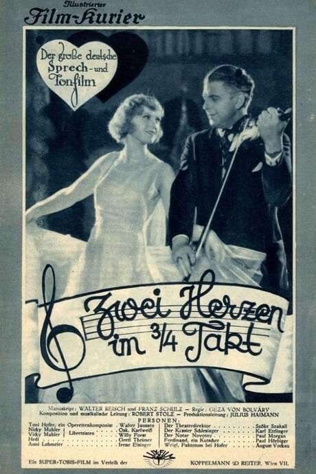 Two Hearts in Waltz Time (1930) movie poster