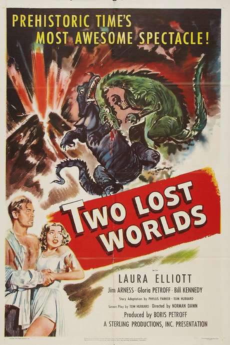Two Lost Worlds (1951) movie poster