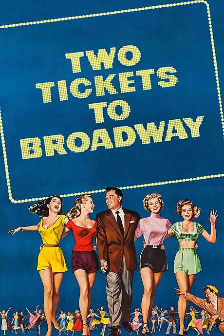 Two Tickets to Broadway (1951) movie poster