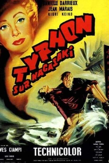 Typhoon Over Nagasaki (1957) movie poster