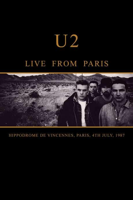 U2 Live from Paris (1987) movie poster